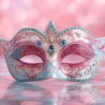 Venetian party masks