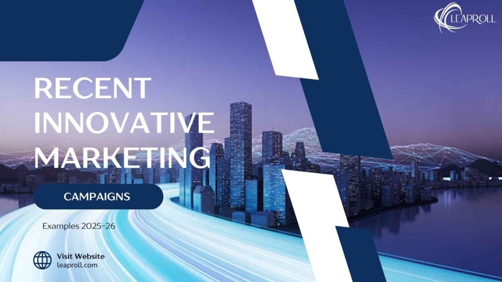 recent innovative marketing