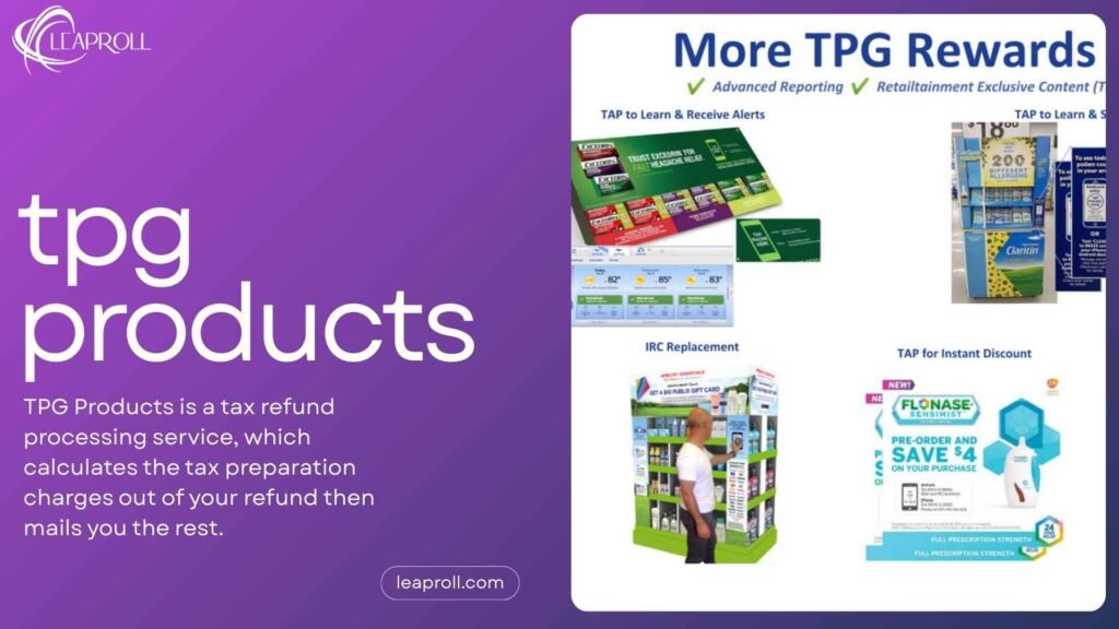 tpg products
