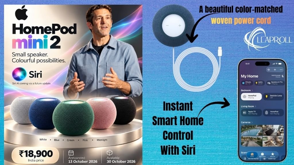 Apple's HomePod mini 2 with Siri AI